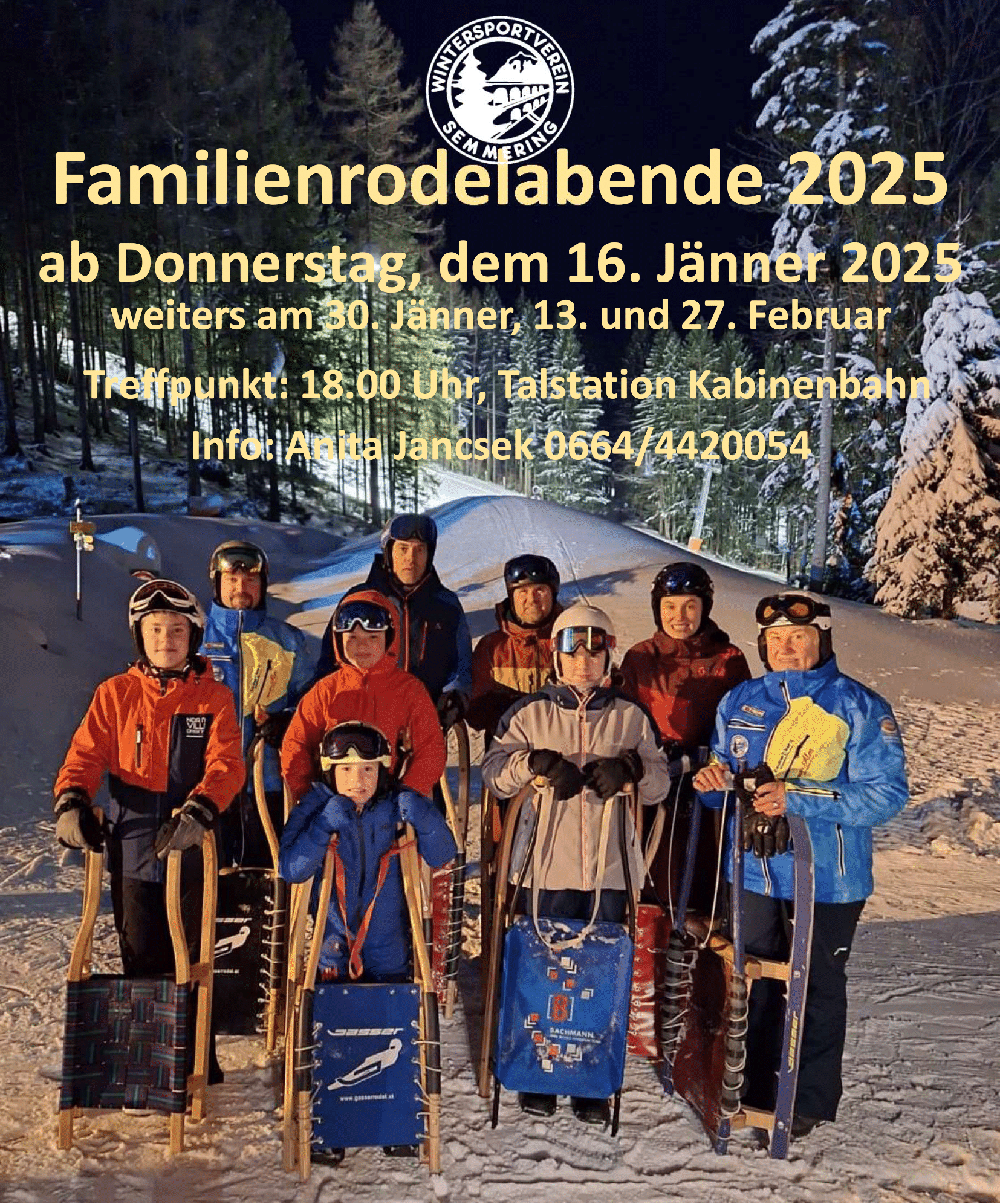 Familienrodelabende 2025